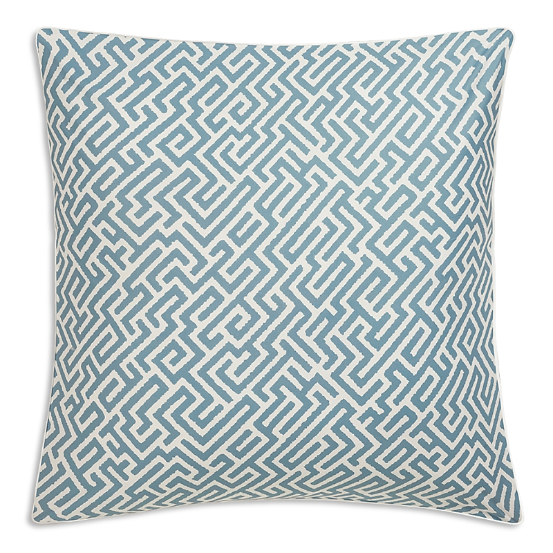 Matouk Gabriel Quilted Euro Sham In Brown