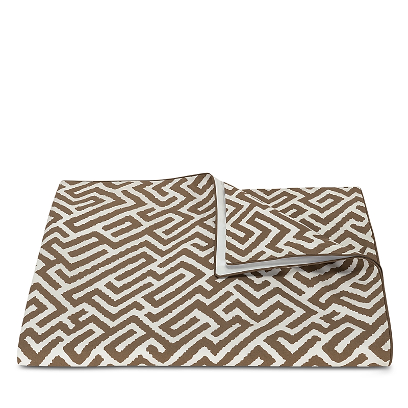 Matouk Gabriel Duvet Cover, Full/queen In Brown