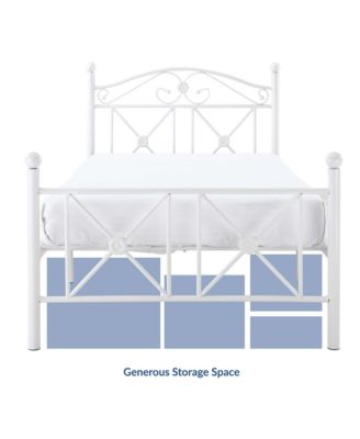 Country Cottage Iron Twin Bed Frame