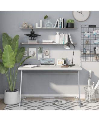 Torrey High Gloss Writing Desk with USBs