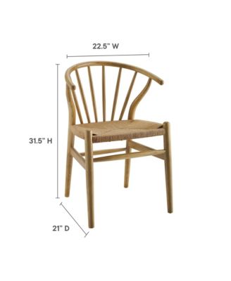 Flourish Spindle Wood Dining Side Chair