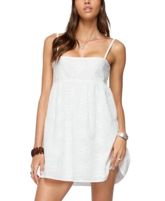 Winifred Eyelet Babydoll Mini Dress
