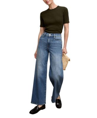 Blanche Button-Back Plush Pima Top