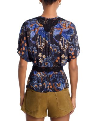Snakes Bouquet Blouse