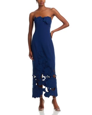 Rayna Appliqu&amp;eacute; Bustier Maxi Dress - Exclusive