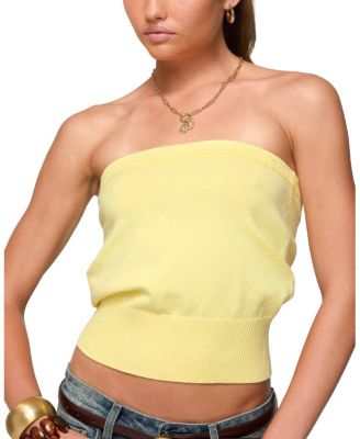 Philipa Strapless Knit Top