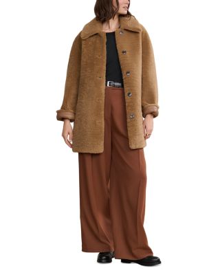 Aurora Reversible Shearling Coat