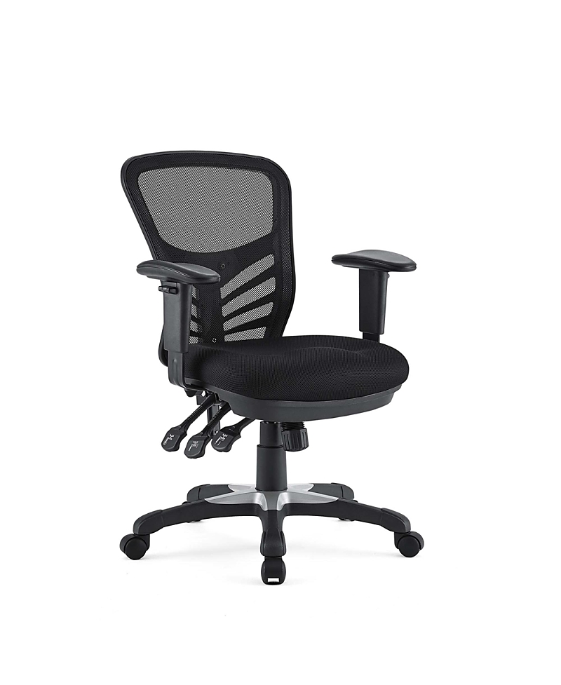Modway Articulate Mesh Office Chair In Black