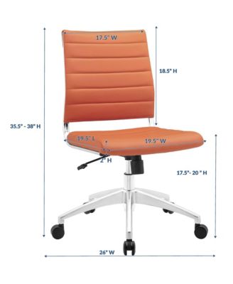  Jive Armless Mid Back Office Chair