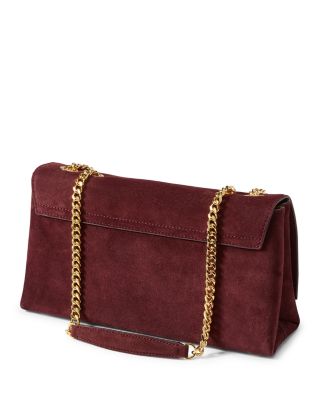 Suede Wedge Bag