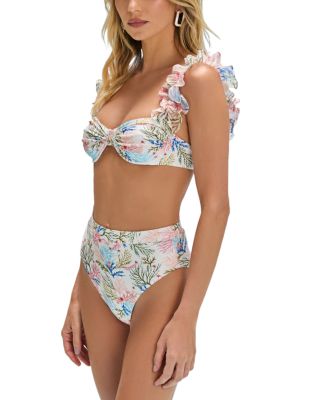 Seaweed Flutter Bikini Top