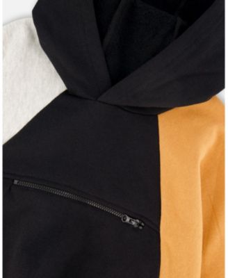 Boys' Pullover Hooded Fleece Sweatshirt with Zip Pocket - Little Kid, Big Kid