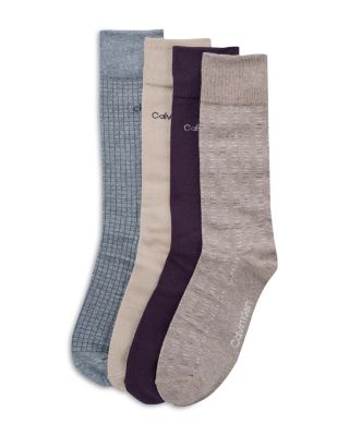 Dress Crew Socks, Pack of 4