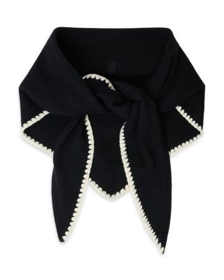 Wool & Cashmere Triangular Scarf