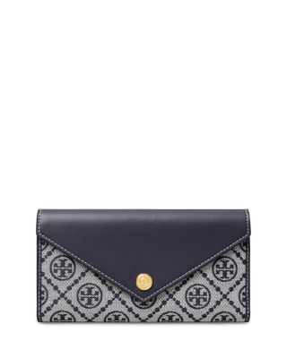 T Monogram Envelope Wallet