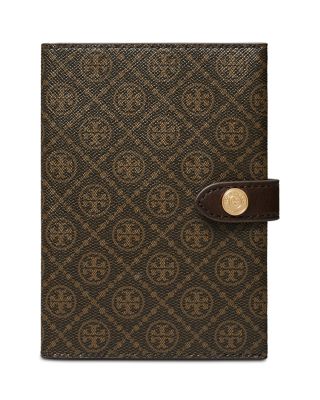 T Monogram Coated Canvas Passport Case