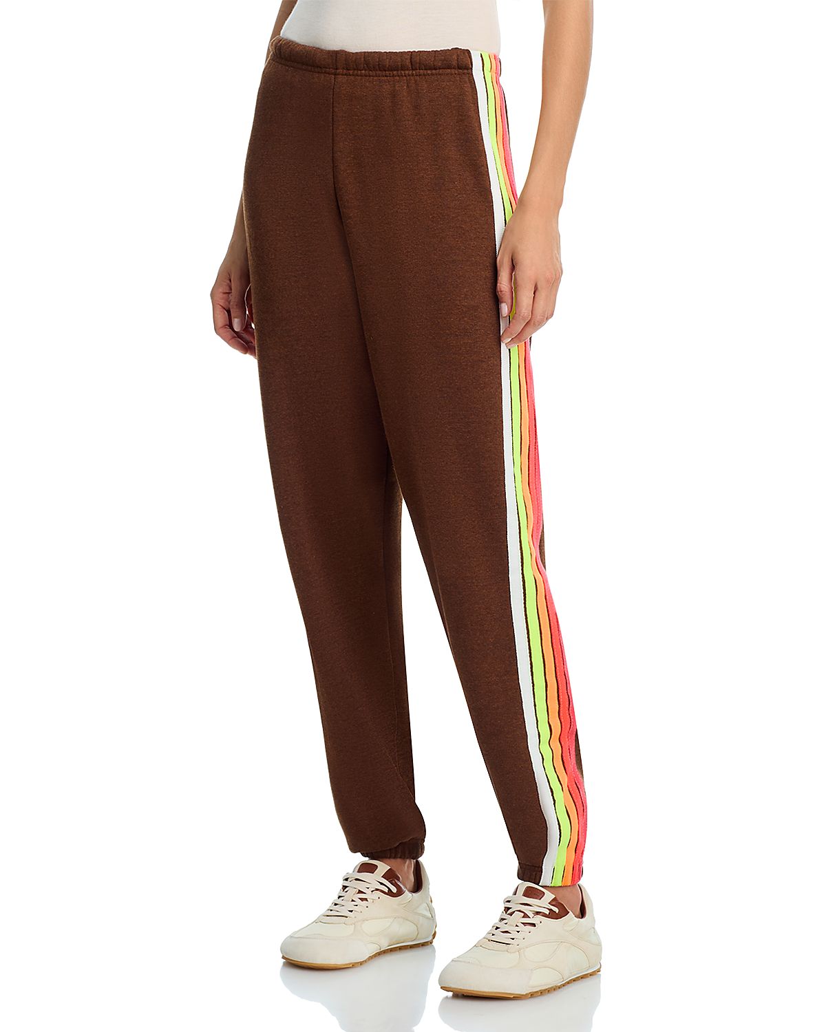 Aviator Nation Rainbow Stripe Sweatpants