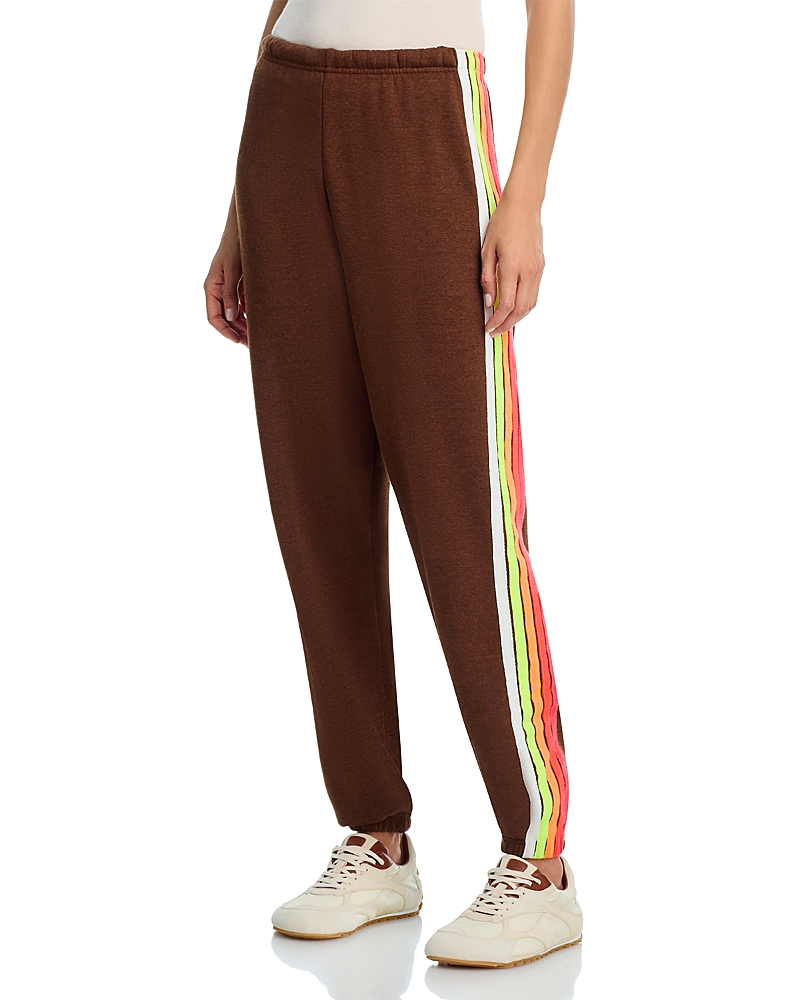 Aviator Nation Rainbow Stripe Sweatpants