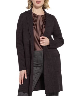 Lina V Neck Sweater Car Coat