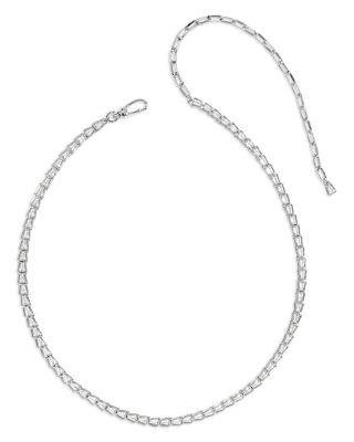 Bella Crystal Tennis Necklace, 20"