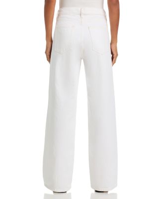 The Stroll High Rise Wide Leg Jeans in Au Natural