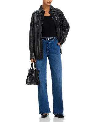 The Straight High Rise Jeans in Foxley