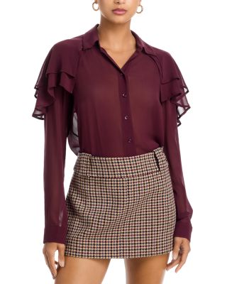 The Silk Cape Blouse