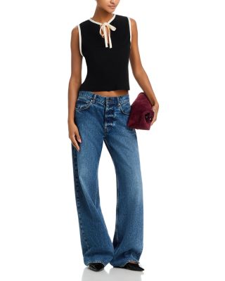 The Keyhole Tie Tank Top