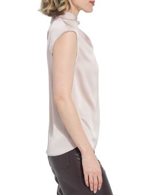 Aisha Draped Satin Top