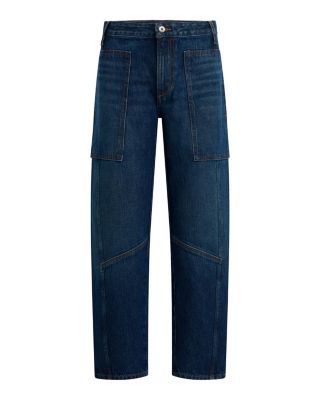 The Krista Mid Rise Barrel Jeans in Tasteful