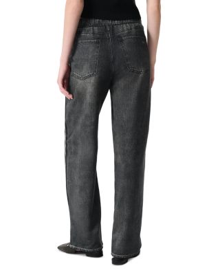 Miramar Terry Wide Leg Track Pants