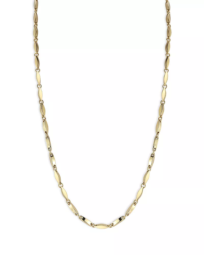 Bloomingdale's Fine Collection Marquise Chain Necklace in 14K Yellow Gold, 16