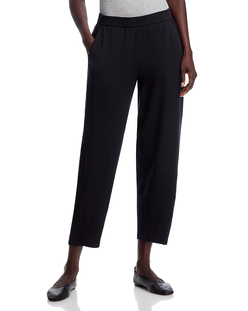 Eileen Fisher Ankle Lantern Pants In Black