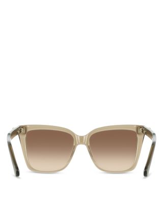 Solid Square Sunglasses, 57mm