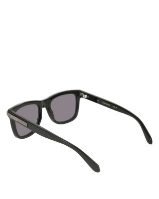 Solid Square Sunglasses, 55mm