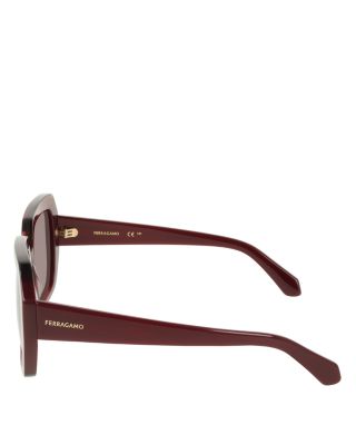 Solid Square Sunglasses, 56mm