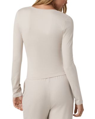 Long Sleeve Halo Essential Scoop Top