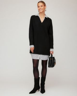 Carrie Mixed Media Dress