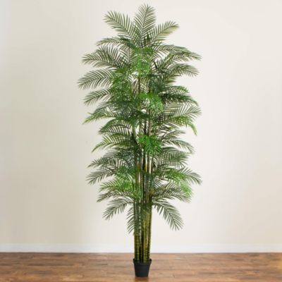 12&#39; UV Resistant Artificial Areca Palm Tree (Indoor/Outdoor)
