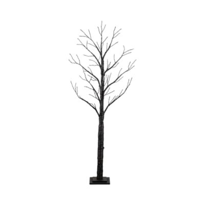 6' Pre-Lit Artificial Halloween Twig Tree