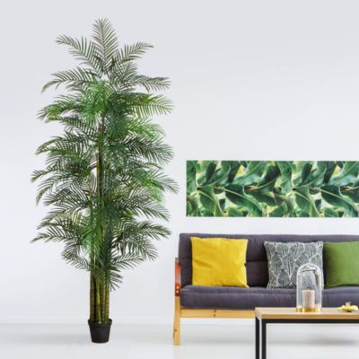 11' UV Resistant Artificial Areca Palm Tree (Indoor/Outdoor)