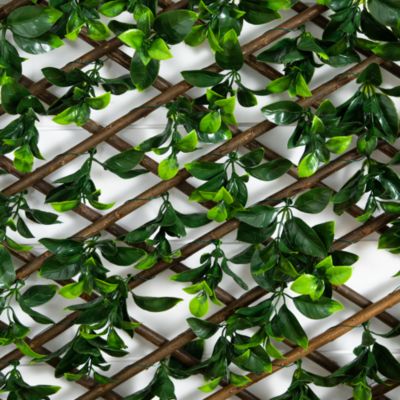 40&amp;quot; x 80&amp;quot; UV Resistant Artificial Gardenia Expandable Privacy Fence Screen (Indoor/Outdoor)