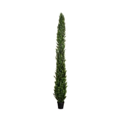 12' UV Resistant Artificial Cedar Pine Tree (Indoor/Outdoor)