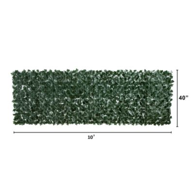 40&amp;quot; x 120&amp;quot; UV Resistant Artificial Ivy Privacy Fence Wall Screen (Indoor/Outdoor)