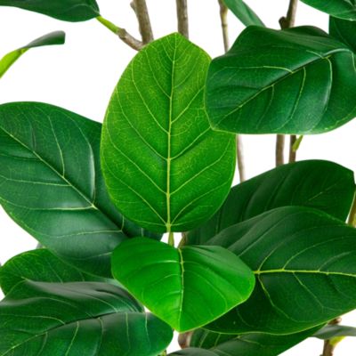 7&#39; Artificial Minimalist Audrey Ficus Tree