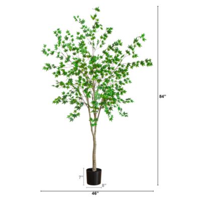 7' Artificial Maple Tree