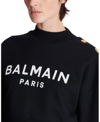  Printed Balmain Paris Sweatshirt