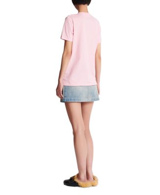  T-Shirt with Balmain Paris Print