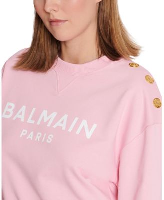 Printed Balmain Paris Sweatshirt