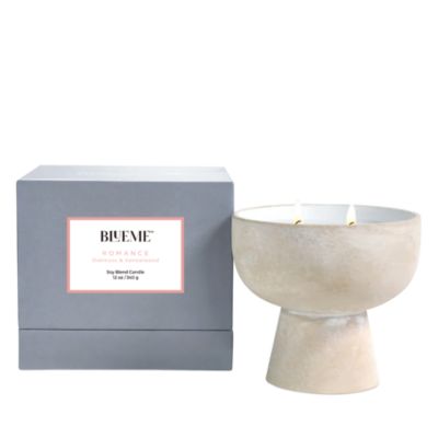 Romance Oakmoss &amp; Sandalwood Soy Blend Candle 12 oz.